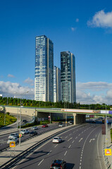Cityscape in Istanbul in Turkey