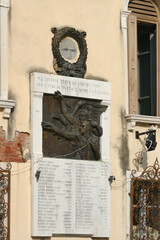 Great War monument in Venice, Italy