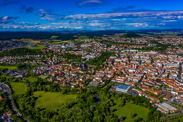 Fototapeta premium Fulda | Luftbilder von Fulda in Hessen