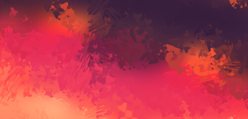 Obraz premium Brushed Painted Abstract Background. Brush stroked painting. Strokes of paint. 2D Illustration.