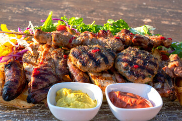BBQ on open air