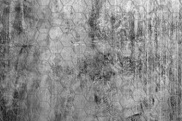 Mur béton ciré texture nid d’abeille 