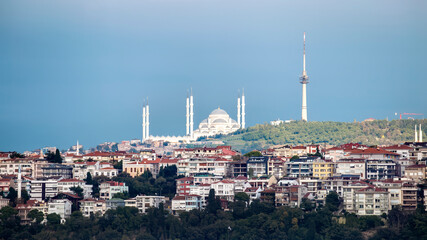 Camlica Mosque in Istanbul, Turkey