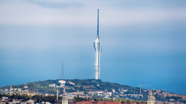 Camlica TV tower in Istanbul, Tower