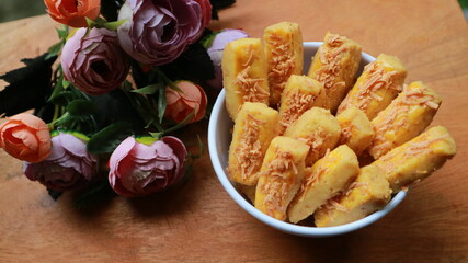 castengel cake with cheese blend