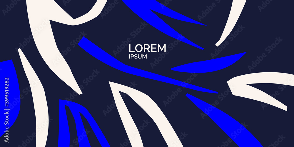 Poster a composition with abstract elements in a popular style. background for your design.