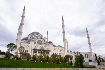 Camlica Mosque in Istanbul, Turkey