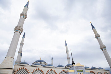 Camlica Mosque in Istanbul, Turkey