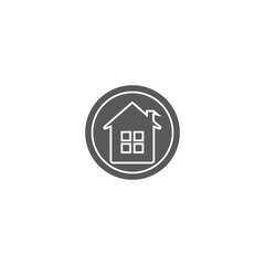 Home Vector icon illustration design template