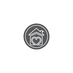 Home Vector icon illustration design template