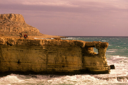 CYPRUS CAP GRECO COAST CLIFF