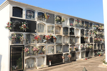 Cemetery in Spain