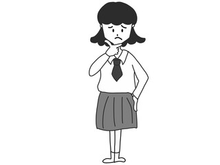 モノクロな学生考える