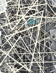 Modern art. Colorful contemporary artwork. Color strokes of paint. Brushstrokes on abstract background. Brush painting.