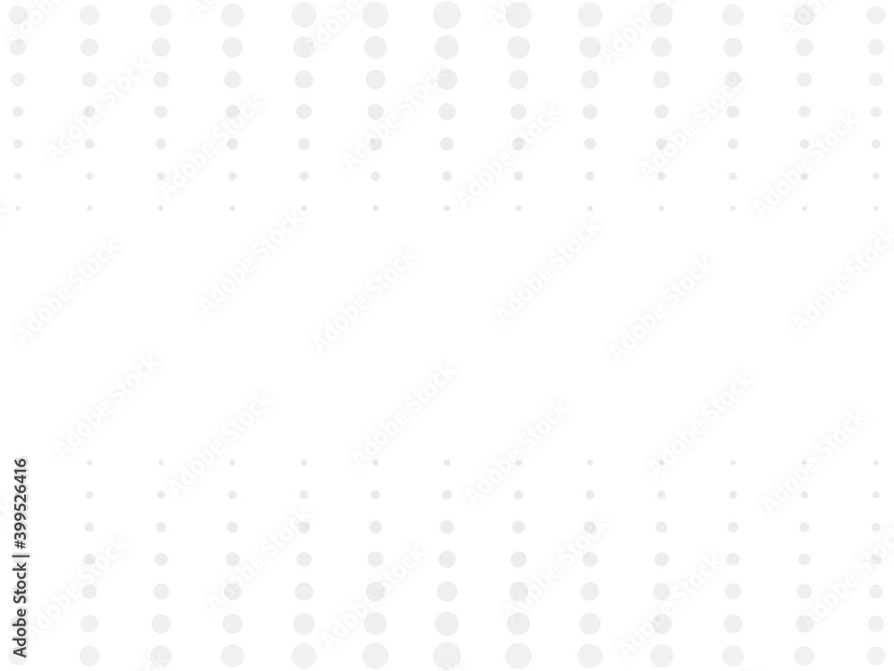 Poster abstract gray circle element art vector illustration isolated on white background. dots pattern.