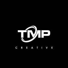 TMP Letter Initial Logo Design Template Vector Illustration