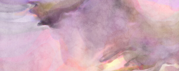 Handmade surreal abstract pattern watercolor. Modern artistic painting. 2d illustration. Texture backdrop painting mix. Creative wall art. Contemporary art