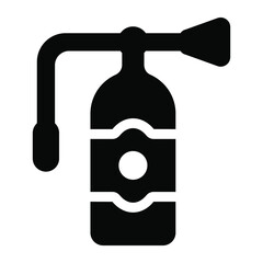 Trendy vector of fire extinguisher, editable icon 