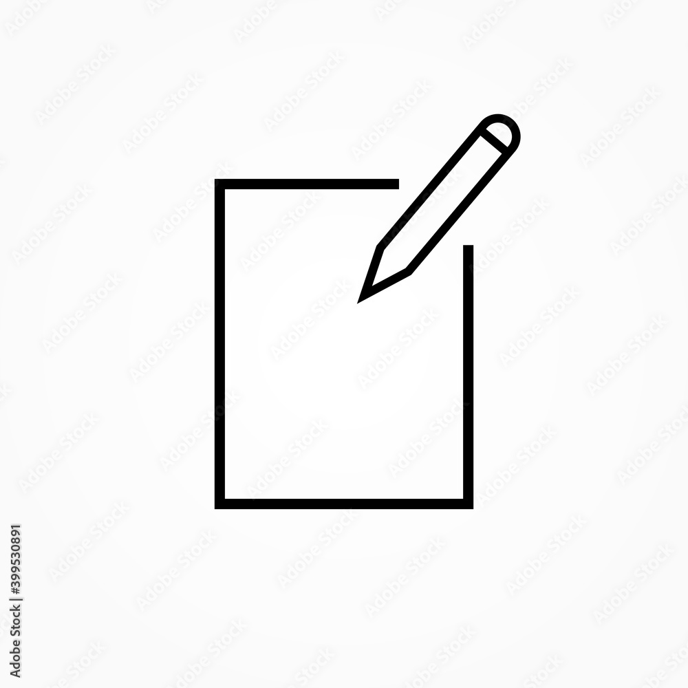 Poster create icon for web and app