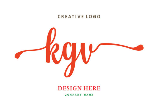 KGV lettering logo is simple, easy to understand and authoritative