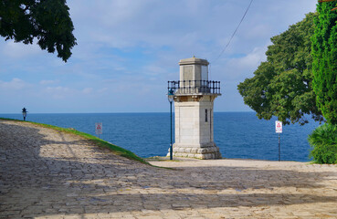 Architecture of old town and picturesque harbour of Rovinj, Istrian Peninsula, Croatia, Europe