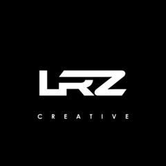 LRZ Letter Initial Logo Design Template Vector Illustration