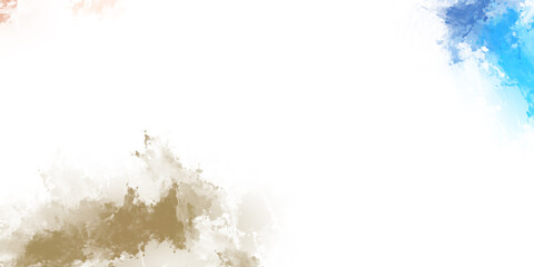 Brushed Painted Abstract Background. Brush stroked painting. Strokes of paint. 2D Illustration.