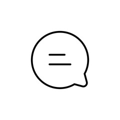 Speech bubble icon. Chat symbol modern, simple, vector, icon for website design, mobile app, ui. Vector Illustration