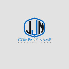 JJM Letter Logo Design and Monogram Icon.