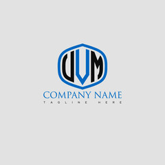 VVM Letter Logo Design and Monogram Icon.