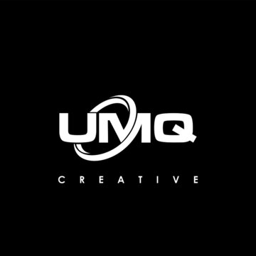 UMQ Letter Initial Logo Design Template Vector Illustration