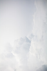 Fototapeta na wymiar white clouds photography for background