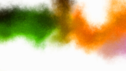 Watercolor painted background. Abstract Illustration wallpaper. Brush stroked painting. 2D Illustration.