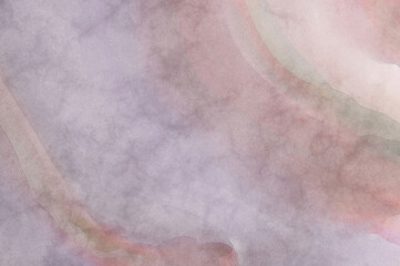 Soft watercolor wallpaper. Artistic painting with softly brushed colors. Pastel colors dabbed background. Painted abstract wall art.