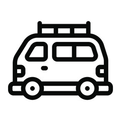 Car heat vector style, icon of car temperature 