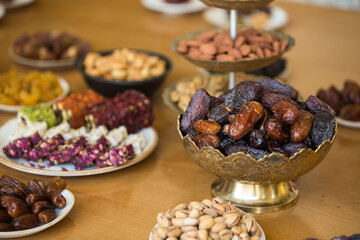 Various turkish delights in studio