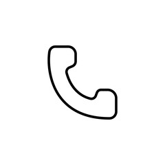 Phone icon. Communication symbol modern, simple, vector, icon for website design, mobile app, ui. Vector Illustration