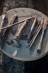 Tools for forming clay