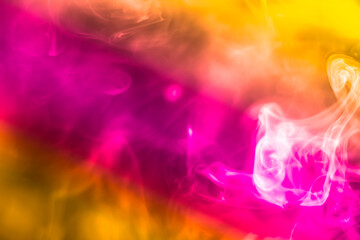 Rainbow abstract texture Smoke Background