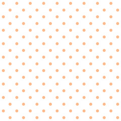Simply seamless pattern design of polka dots isolated on white background. Sweet pastel pattern for decorating, wallpaper, fabric, backdrop and etc.