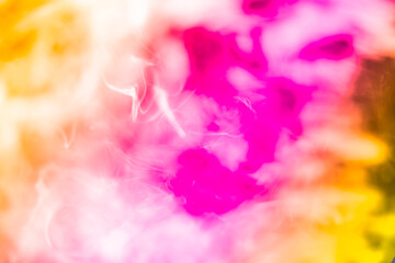 Rainbow abstract texture Smoke Background