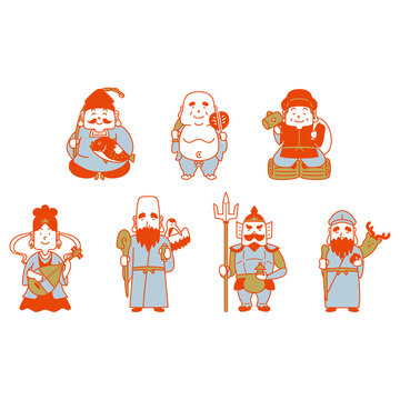 七福神 Images – Browse 5,618 Stock Photos, Vectors, and Video