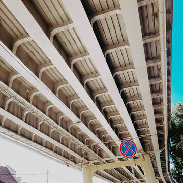 The Bottom Of The Motorway Bridge