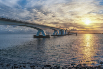 bridge over the river