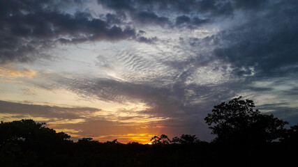 sunset in the clouds - 01