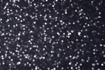 Abstract black white color dot defocused bokeh background. Holiday festive concept. Winter. Holiday festive concept. 