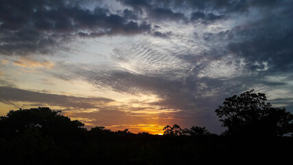 sunset in the clouds - 07