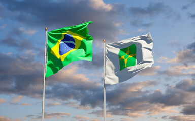 Distrito Federal Brazil State Flag