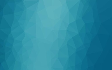 Fototapeta premium Light BLUE vector shining triangular pattern.