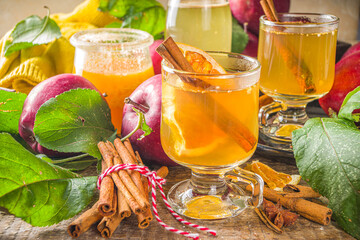 Hot and spicy apple cider